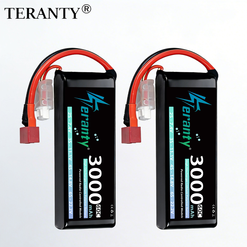 Drone Battery Lipo - 테란티 2S 3000mAh 리포 배터리 7.4V