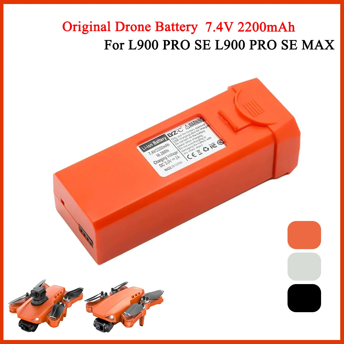 Drone Battery Li-Ion - 정품 LYZRC 배터리, L900 프로 SE
