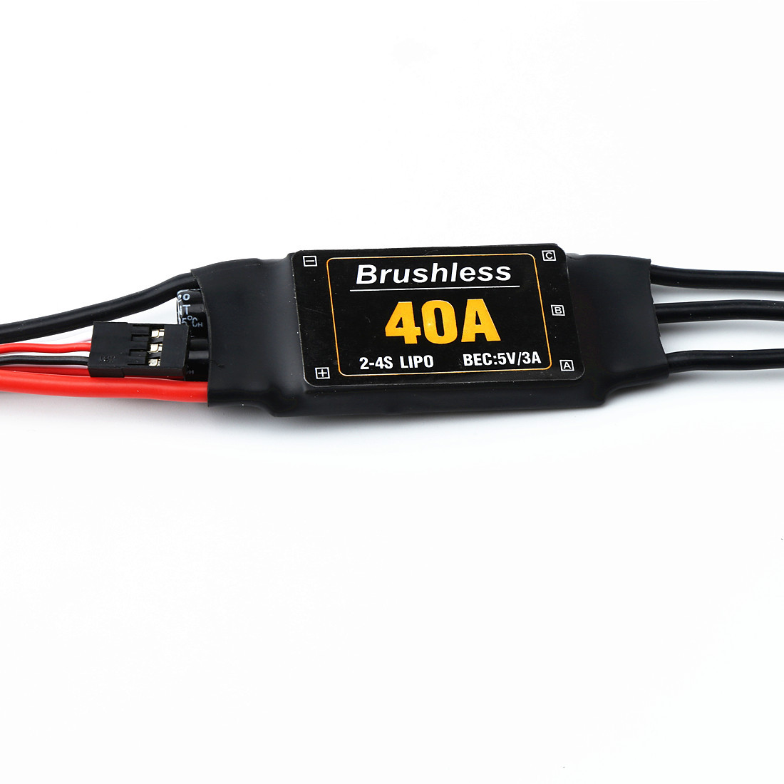 Drone Battery 4S - 40A 브러시리스 ESC 2-4S 전자 속도