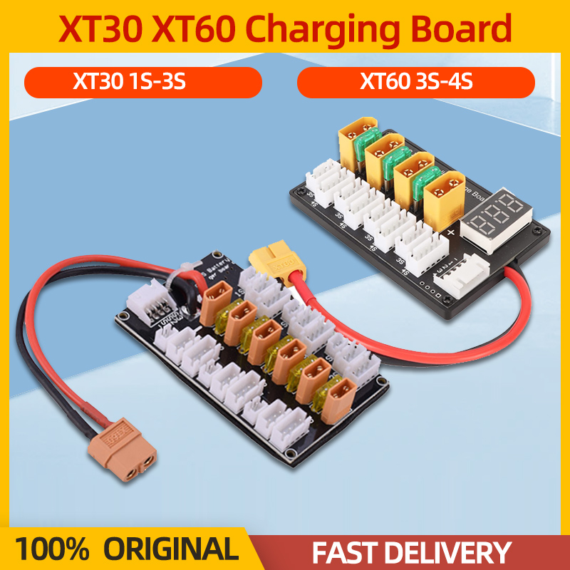 Drone Battery Parallel Board - XT30 XT60 리포 배터리 병렬 충전