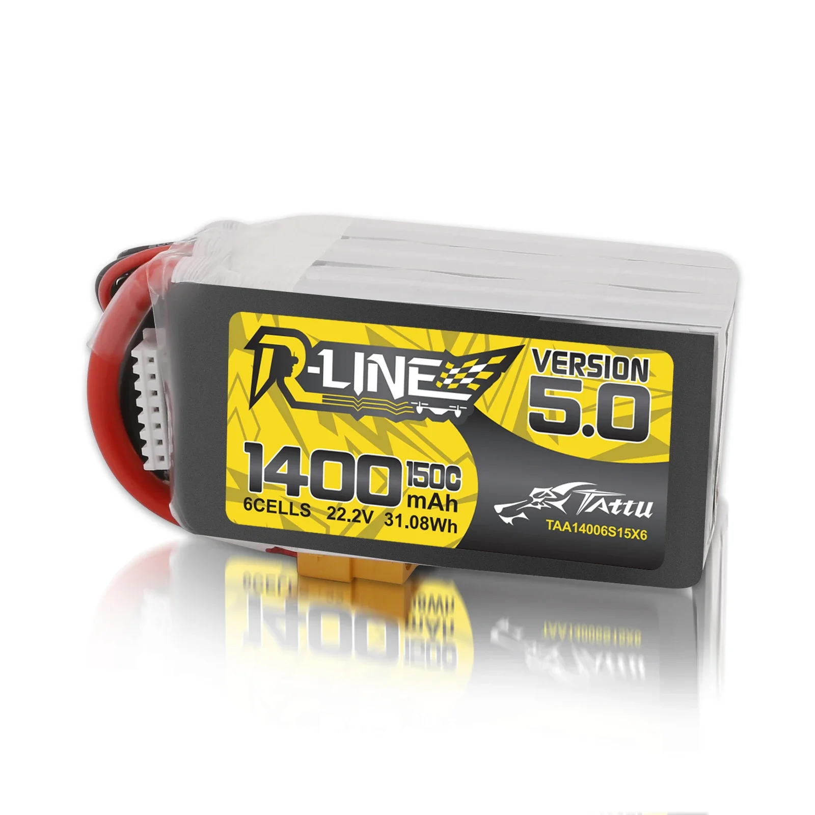 Drone Battery 6S - Tattu R-Line RC 전원, 1200mAh, 1400mAh,
