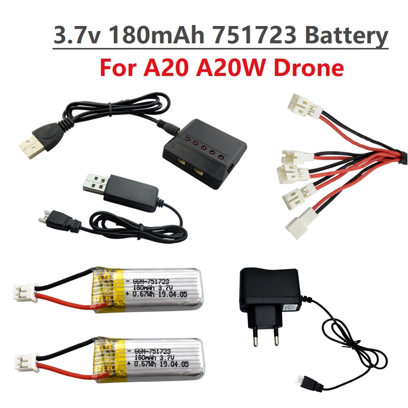 Drone Battery Balance Charger - A20 A20W 4축 드론 RC 쿼드콥터용