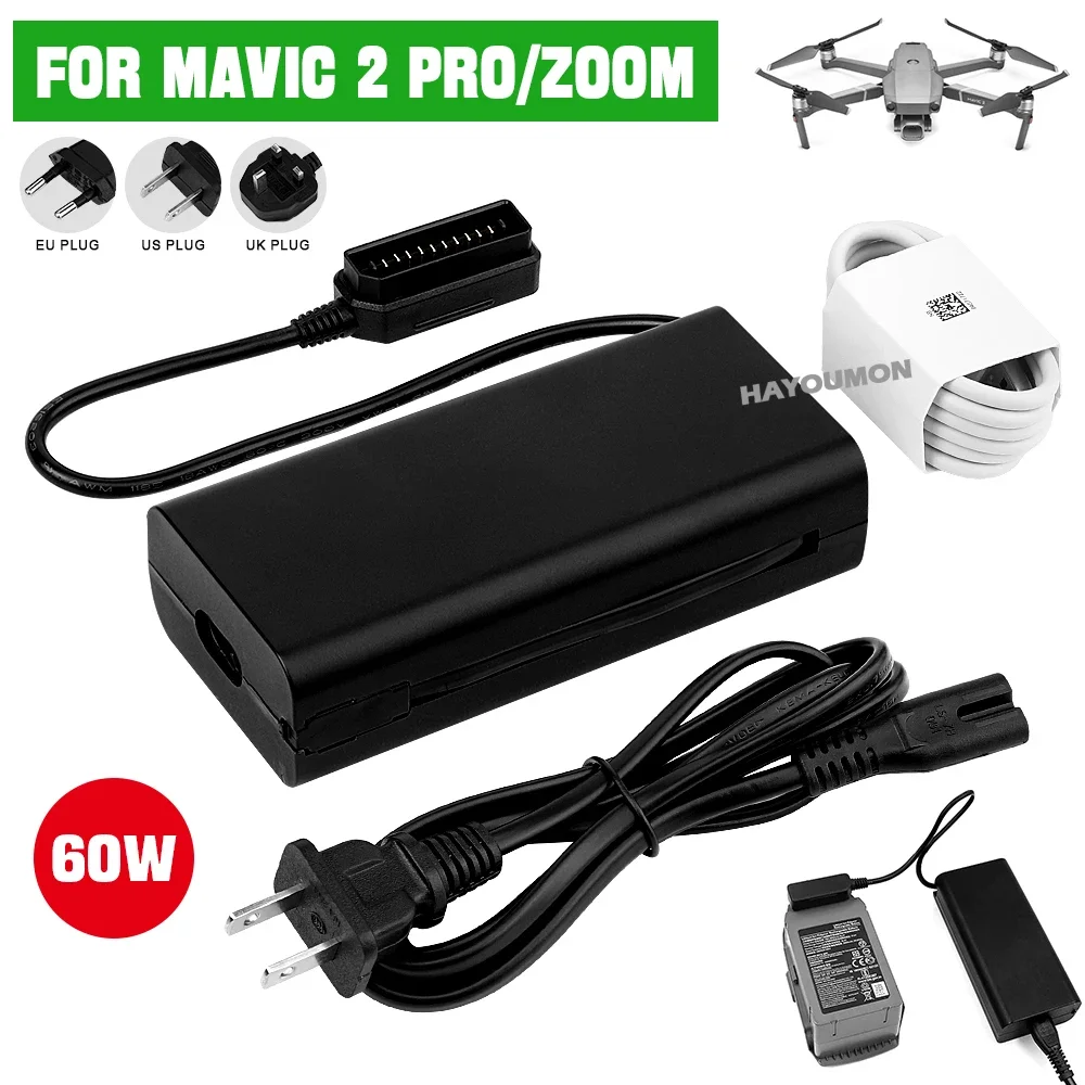 Drone Battery Balance Charger - DJI Mavic 2 Pro/Zoom 드론 배터리