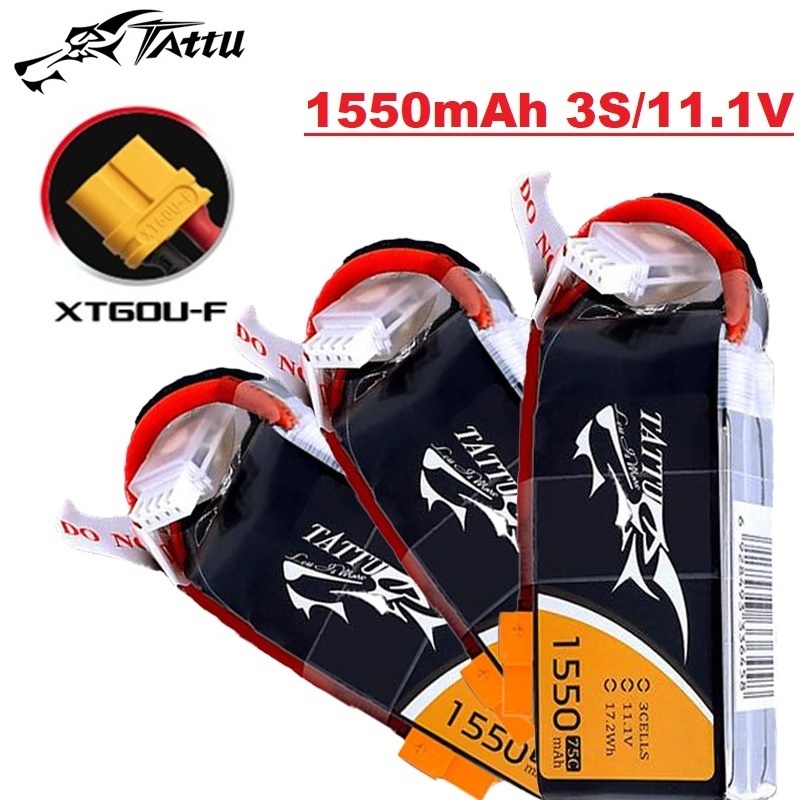 Drone Battery 3S - TATTU RC 헬리콥터 쿼드콥터용 LiPo 배터리,