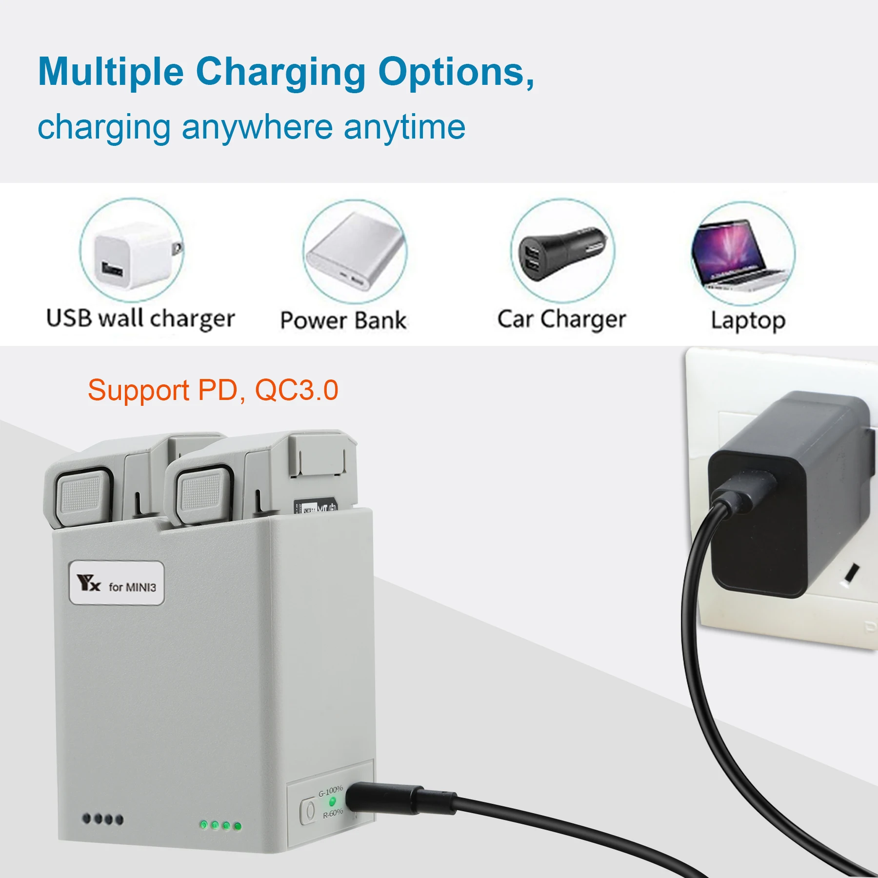 DJI Mini 4 Pro 드론 배터리 충전 버틀러용  - Drone Battery Balance Charger 리뷰 및 가격