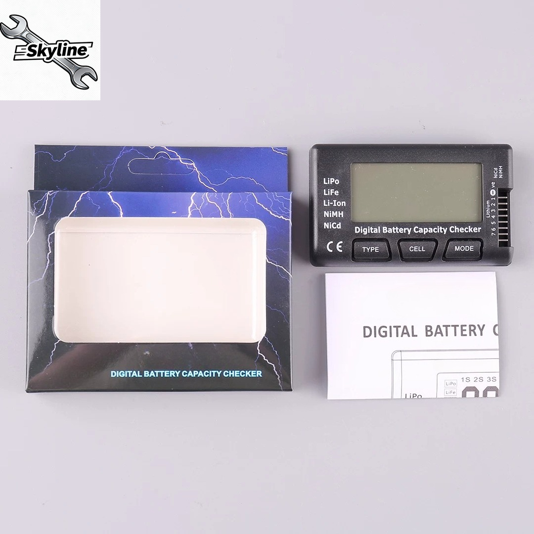 저전압 경보 기능이 있는 1-8S LiPo 배터리 전압 - Drone Battery Voltage Checker 리뷰 및 가격