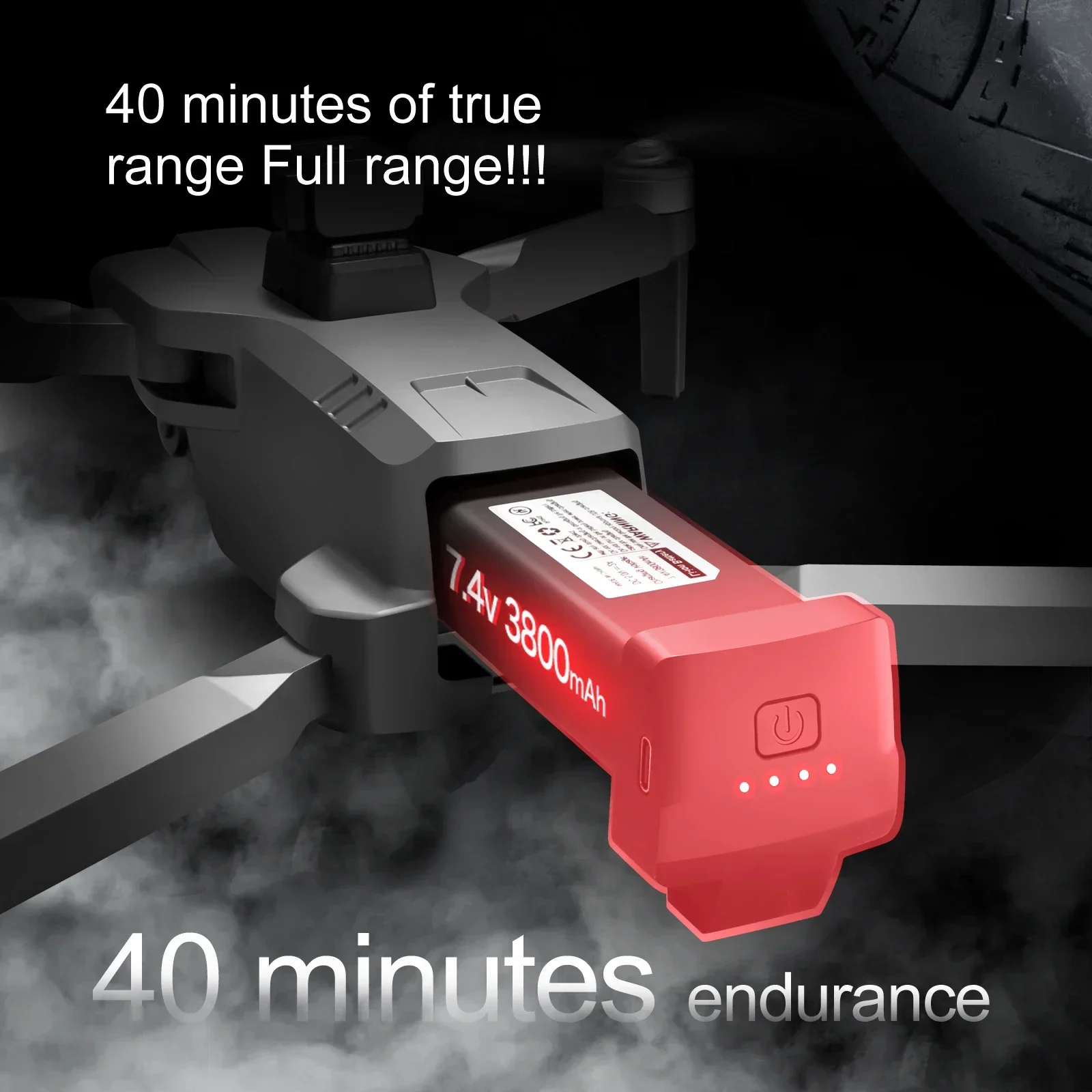 S155 ProMax 드론 배터리, 7.4V, 3800 - Drone Battery Li-Ion 리뷰 및 가격