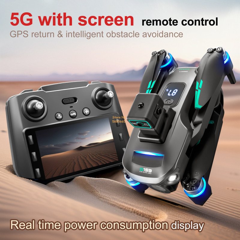 8K 듀얼 카메라 5G WIFI FPV 원격 제어 Qu - Drone Battery Box 리뷰 및 가격