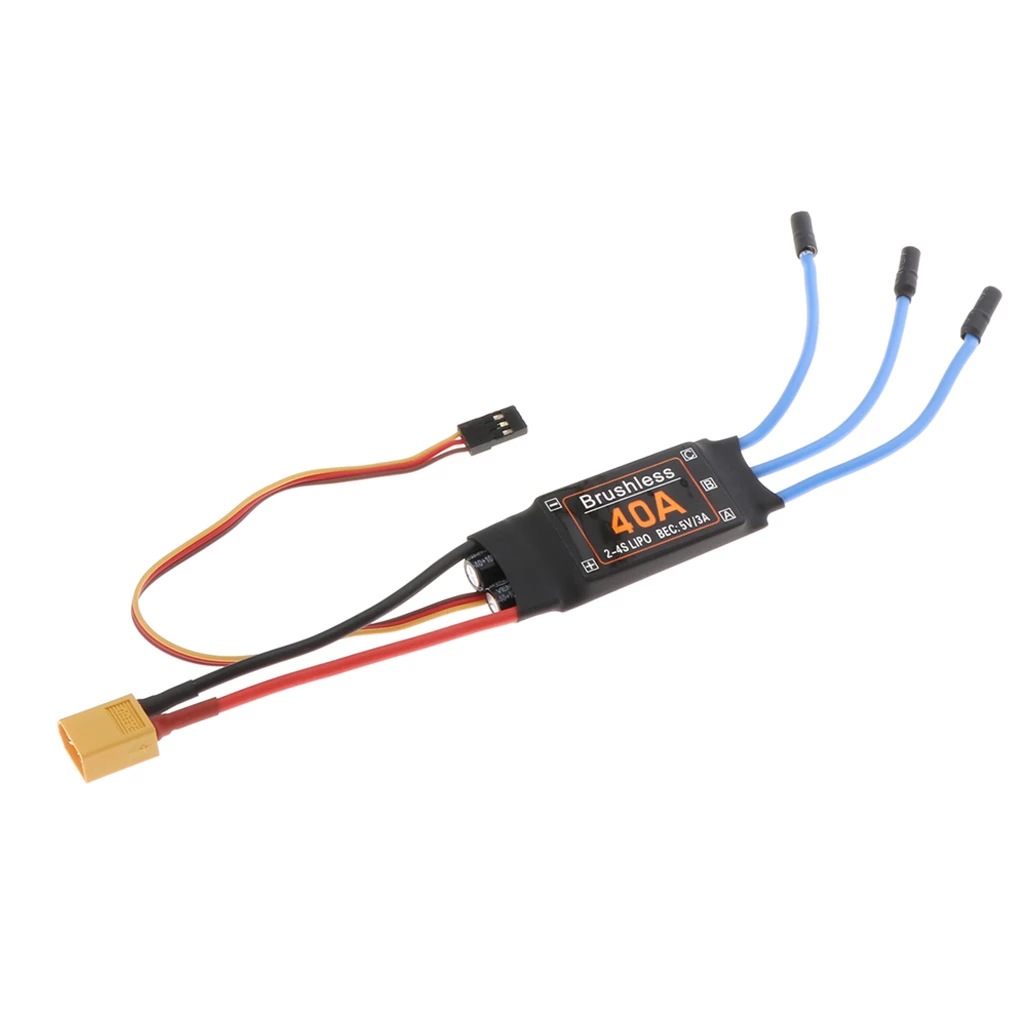 40A 브러시리스 ESC 2-4S 전자 속도 컨트롤러  - Drone Battery 4S 리뷰 및 가격