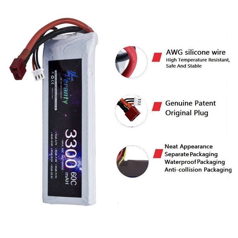 2S 7.4V LiPo 배터리 3300mAh 60C 자 - Drone Battery Lipo 리뷰 및 가격