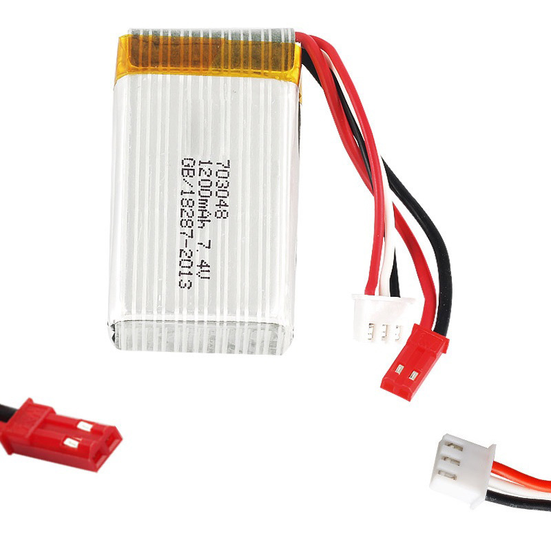 리포 배터리 2S 7.4V 1200mAh 703048  - Drone Battery Connector 리뷰 및 가격