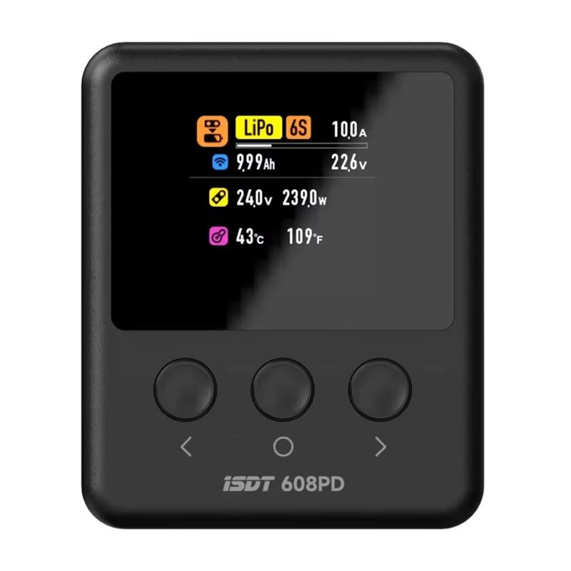 ISDT 608PD DC 240W/10A USB C 1 - Drone Battery Smart 리뷰 및 가격