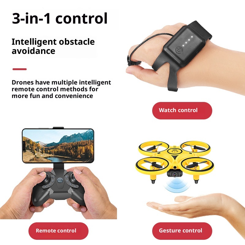 전기 제스처 컨트롤 드론 장난감, 라이트 스마트 RC  - Drone Battery Smart 리뷰 및 가격