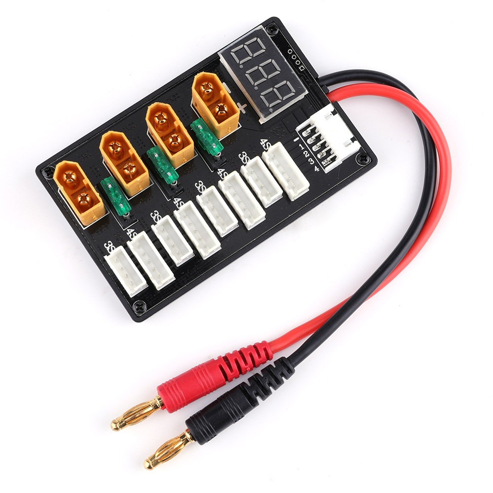 XT60 플러그 3S 4S Lipo 배터리 병렬 충전  - Drone Battery Parallel Board 리뷰 및 가격