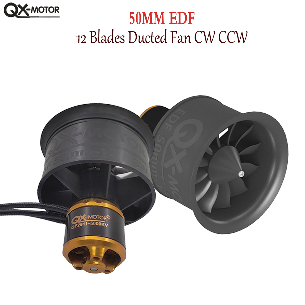 QX-MOTOR 50mm EDF QF2611 12 블레 - Drone Battery 3S 리뷰 및 가격