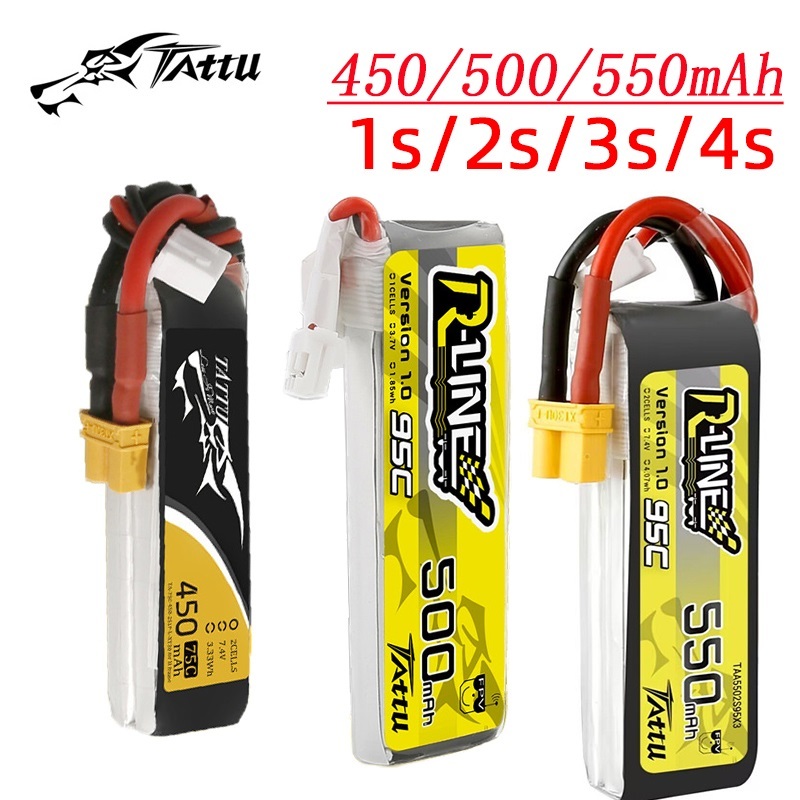 3Pcs 새로운 TATTU 450/500/550mAh  - Drone Battery 3S 리뷰 및 가격
