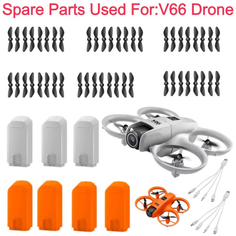 V66 스마트 장애물 회피 RC 드론 쿼드콥터 예비 부 - Drone Battery Smart 리뷰 및 가격
