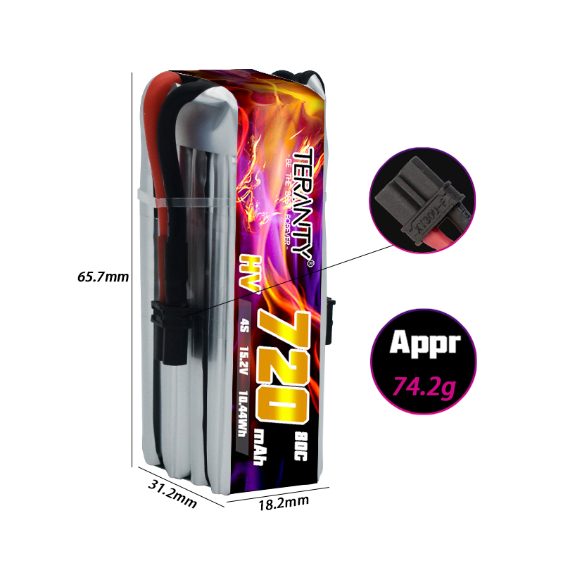 TERANTY 720mAh 4S 15.2V HV Lip - Drone Battery Plate 리뷰 및 가격