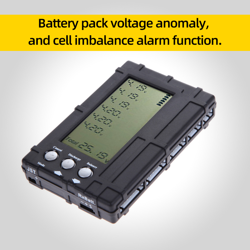 3in1 배터리 밸런서 LCD 디스플레이 전압계 용량  - Drone Battery 6S 리뷰 및 가격