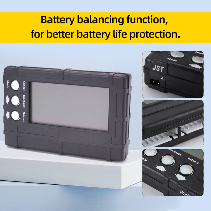 3in1 배터리 밸런서 LCD 디스플레이 전압계 용량  - Drone Battery 6S 리뷰 및 가격