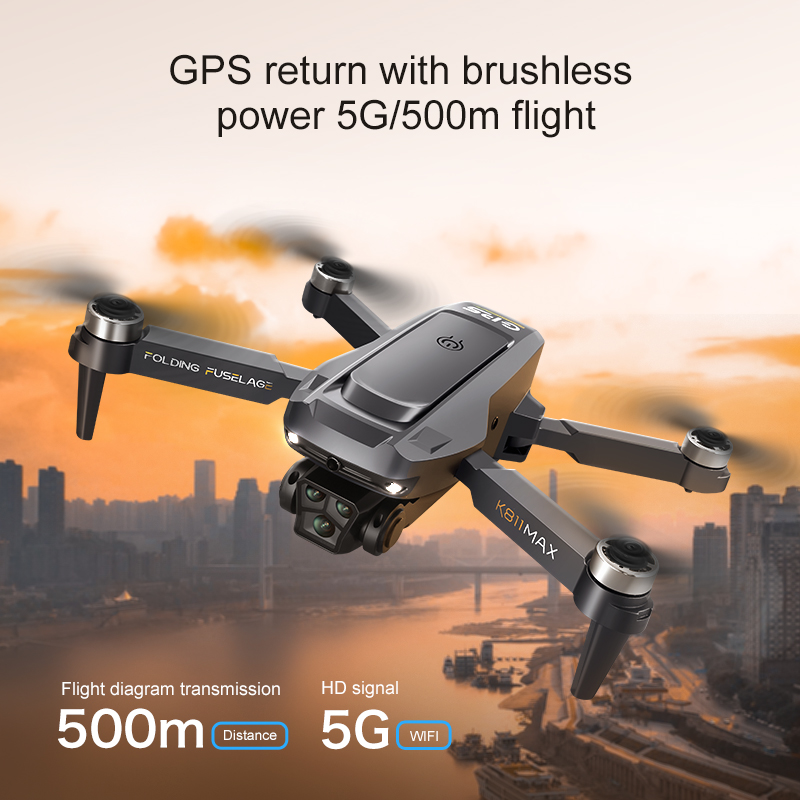 K811MAX 쿼드콥터 드론: 브러시리스, GPS, 자 - Drone Battery Box 리뷰 및 가격