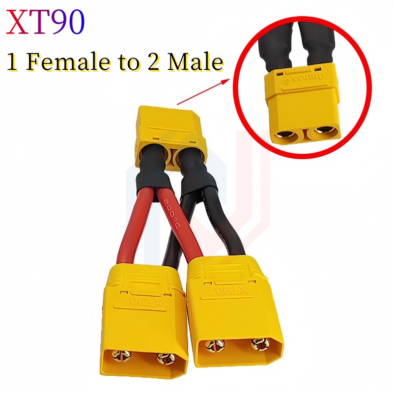 XT90 병렬 배터리 커넥터 남성/여성 케이블 이중 연 - Drone Battery Balance Charger 리뷰 및 가격