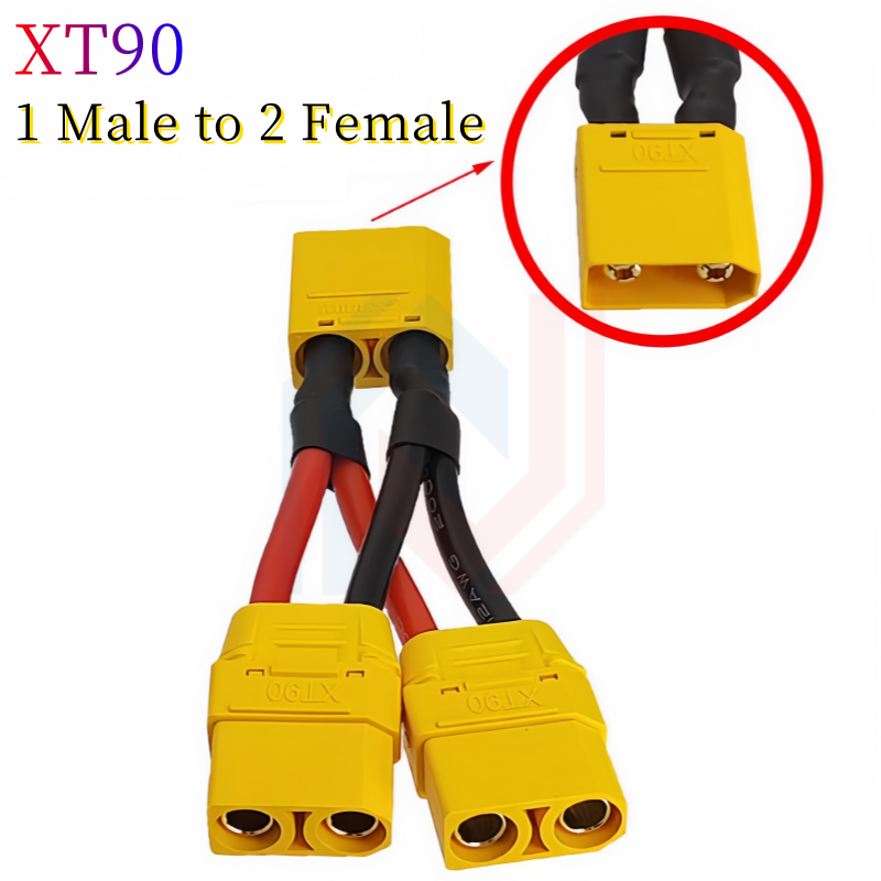 XT90 병렬 배터리 커넥터 남성/여성 케이블 이중 연 - Drone Battery Balance Charger 리뷰 및 가격