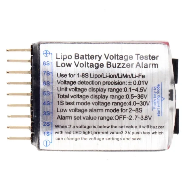 1/2/5PCS RC 전압 디스플레이 배터리 낮은 경보 - Drone Battery Alarm 리뷰 및 가격