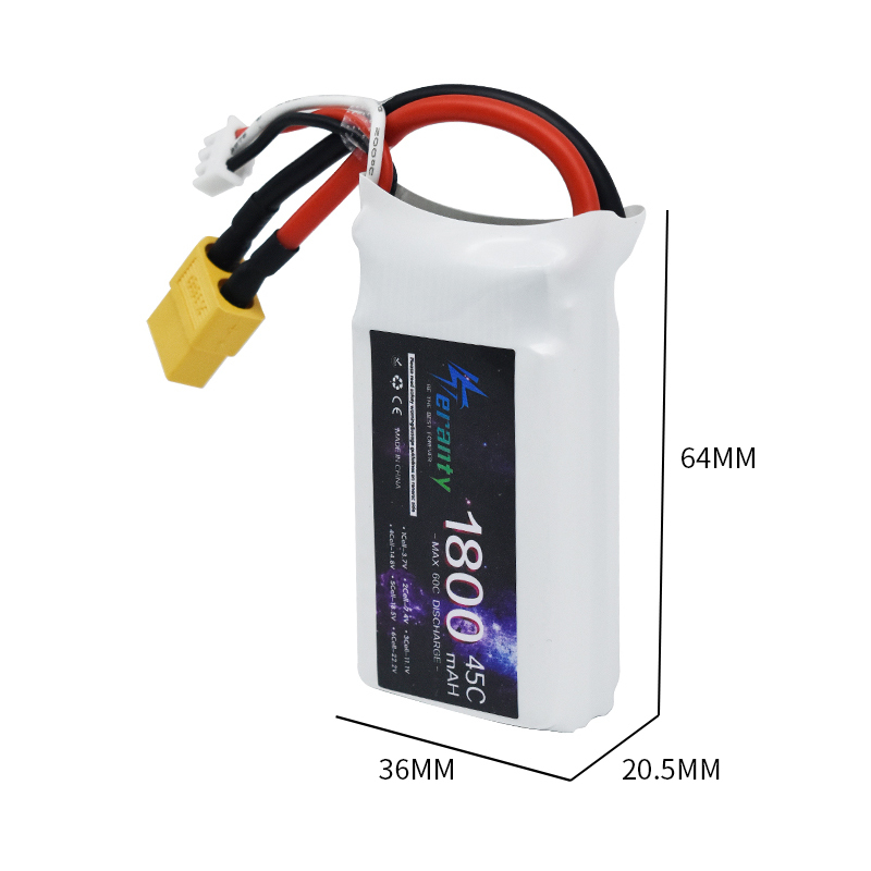 7.4V LIPO 배터리 2s 1500MAH 1800m - Drone Battery Li-Ion 리뷰 및 가격