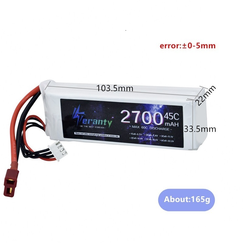 11.1V 2700mAh 3S 45C 리포 배터리 RC - Drone Battery 3S 리뷰 및 가격